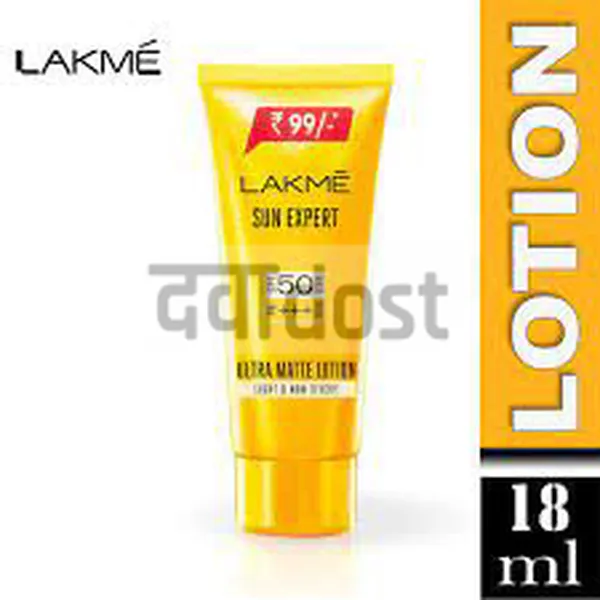 Lakme Sun Expert Ultramatte Lotion Spf 5 18ml