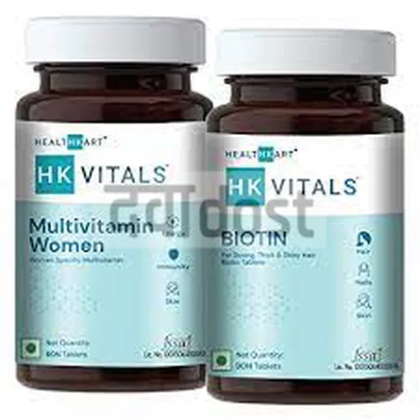 HealthKart HK Vitals Biotin 10000mcg Tablet 60s
