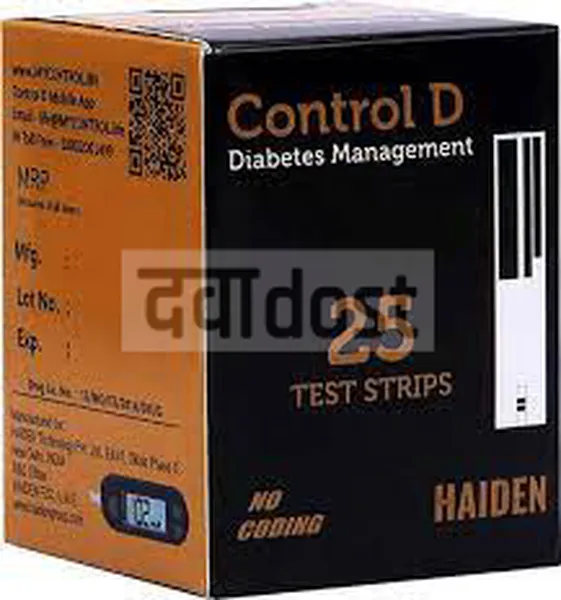 Control D Test Strip 25s