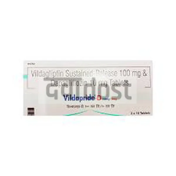 Vildapride D 10mg/100mg Tablet 10s