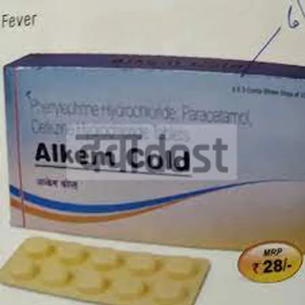 Alkem Cold 5mg/325mg/5mg Tablet