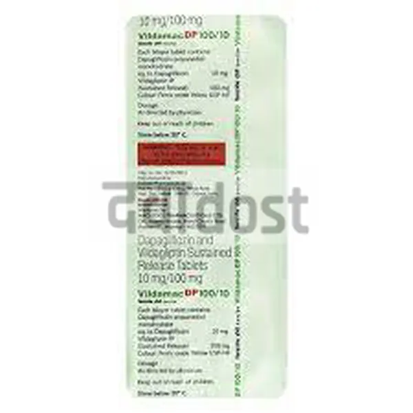 Vildamac DP 10mg/100mg Tablet 10s