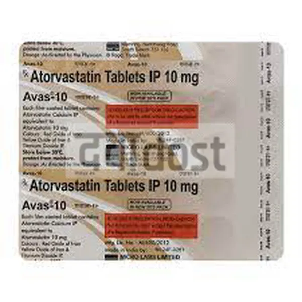 Avas 10 D Tablet 10s