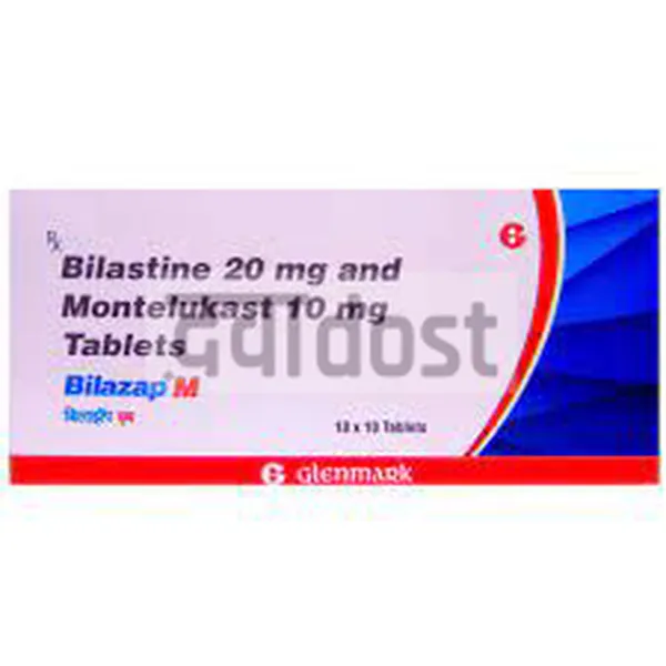 Bilazap M 20mg/10mg Tablet 10s
