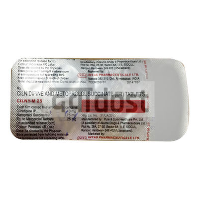 Cilny M 10mg/25mg Tablet