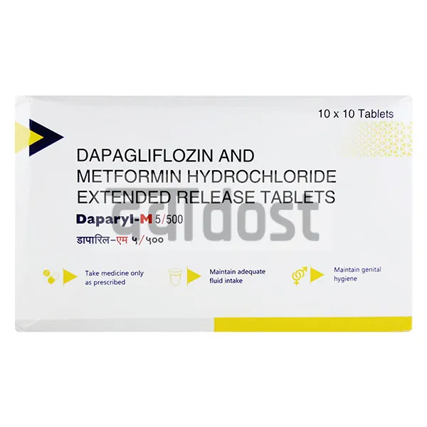 Daparyl M 5mg/500mg Tablet