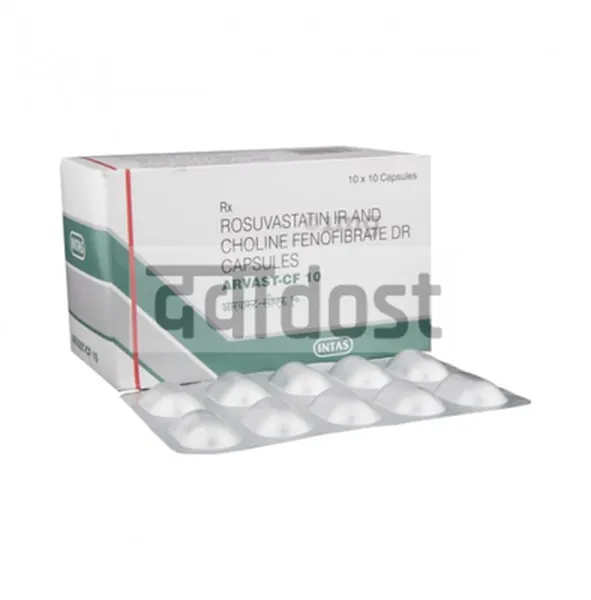 Arvast CF 135mg/10mg Capsule DR 10s