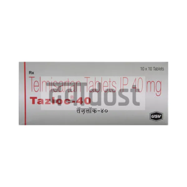 Tazloc 40gm Tablet 10s