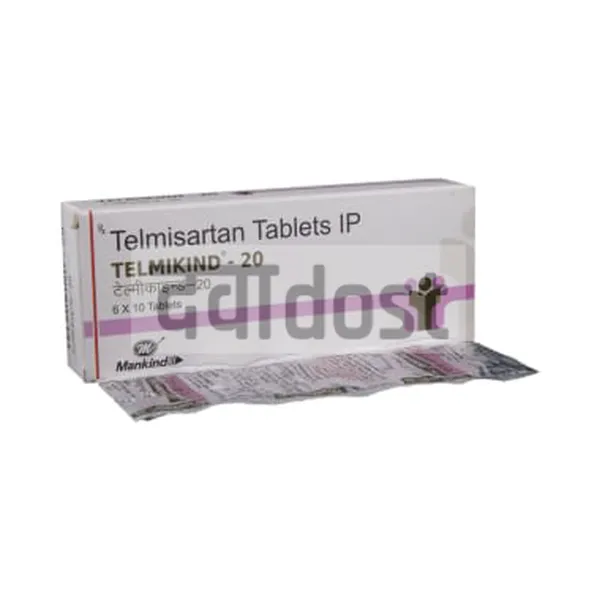 Telmikind 20 Tablet