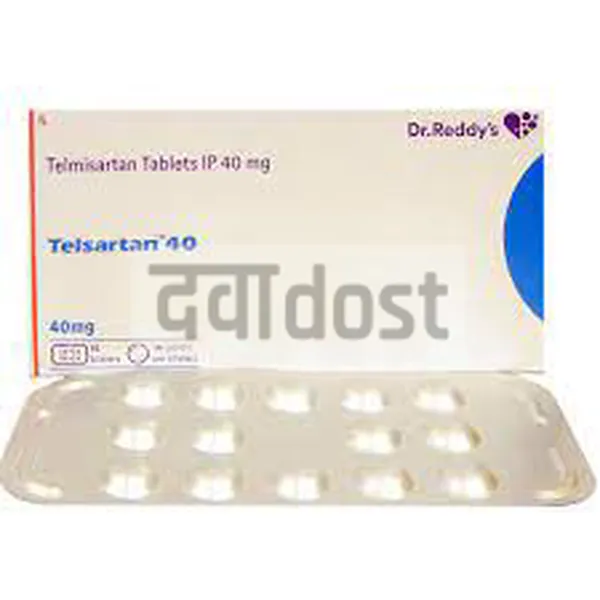 Telsartan 40mg Tablet