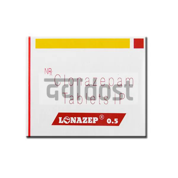 Lonazep 0.5mg Tablet