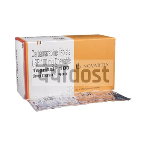 Tegrital 100 Chewable Tablet 10s