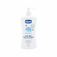 Chicco Baby Gentle Body Wash And Shampoo  Bottle Of 500ml
