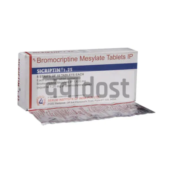 Sicriptin 1.25 Tablet