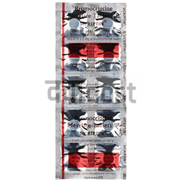 Sicriptin 5mg Tablet 10s