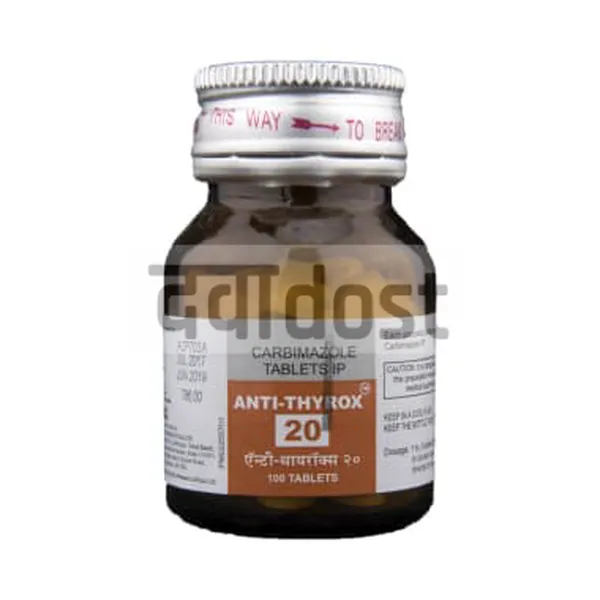 Anti-Thyrox 20mg Tablet 100s