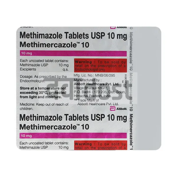 Methimercazole 10 Tablet (1*30)