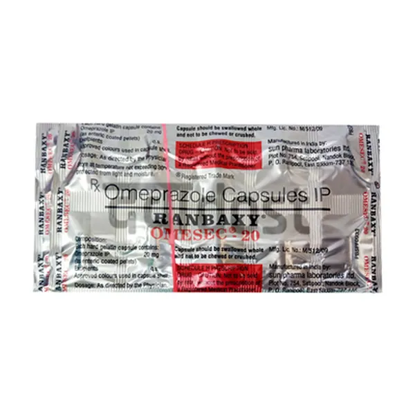 Omesec 20 Capsule