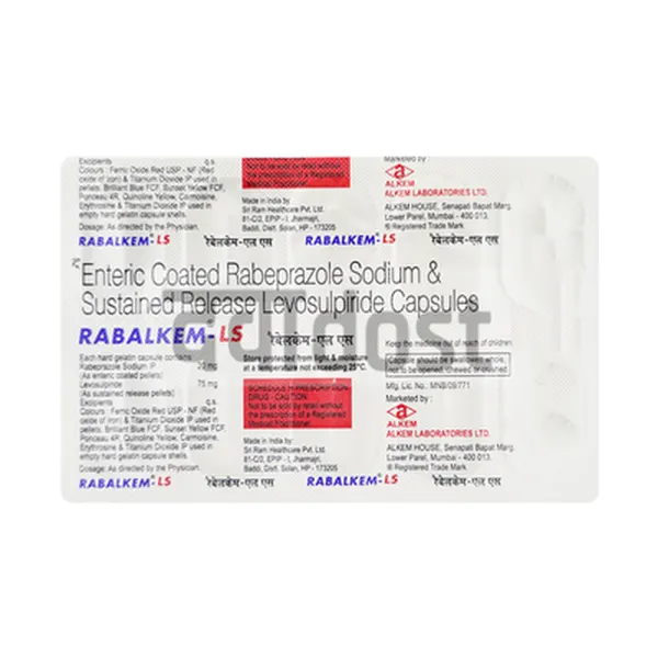 Rabalkem LS 25mg/20mg Capsule