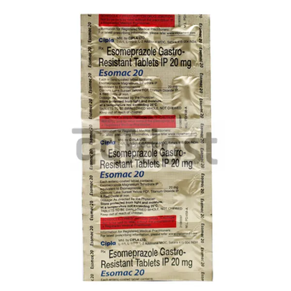 Esomac 20 Tablet