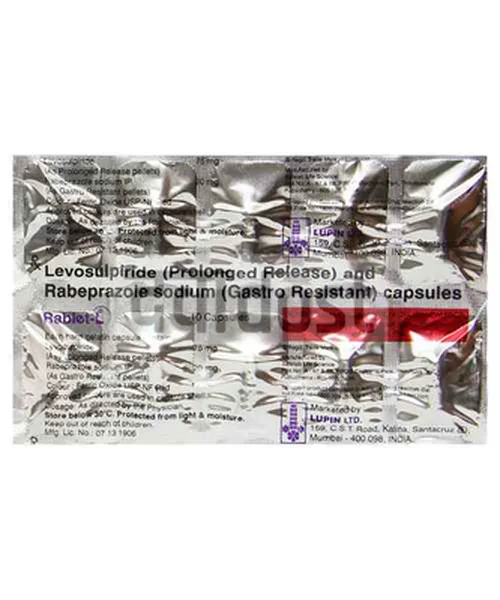 Rablet L 75mg/40mg Capsule SR