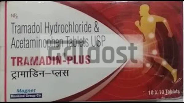 Tramadin Plus 325 mg/50 mg Tablet 10s