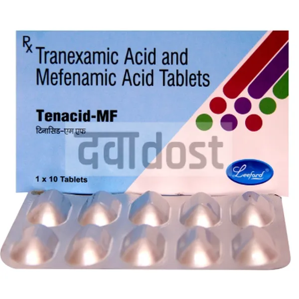 Tenacid MF 500mg/250mg Tablet 10s