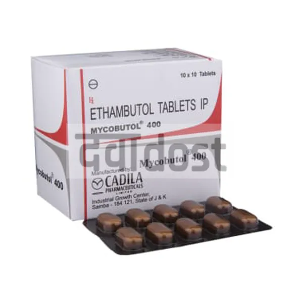 Mycobutol 400 Tablet