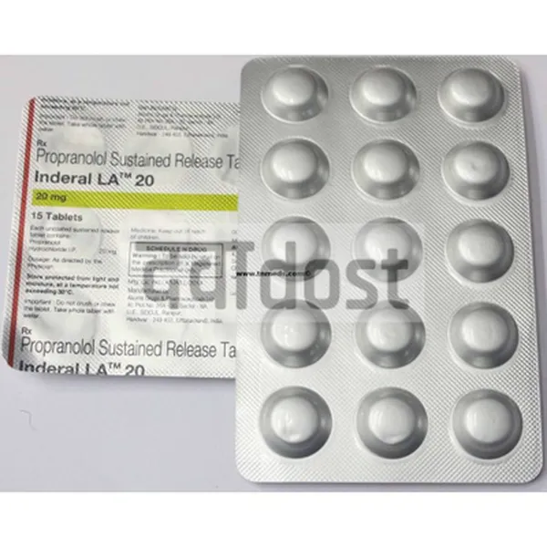 Inderal LA 20 Tablet SR