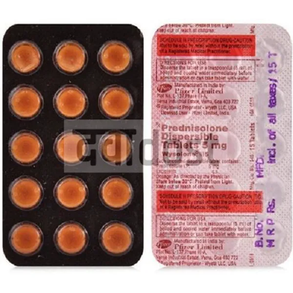 WYSOLONE 5 MG TABLET 10s