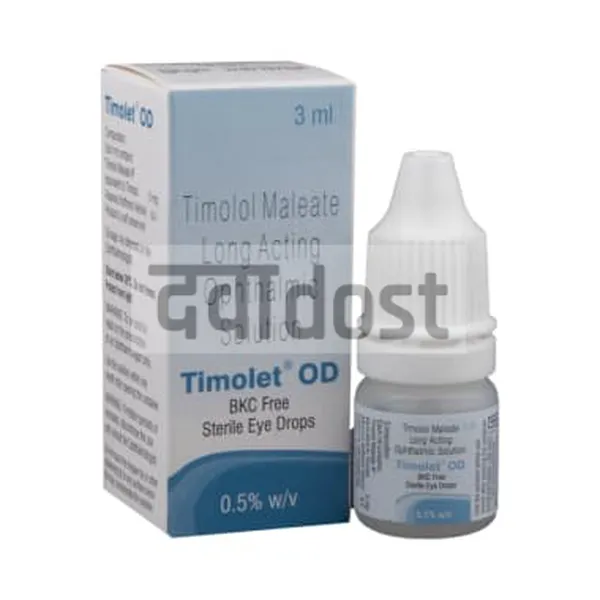 Timolet OD BKC free Eye Drop