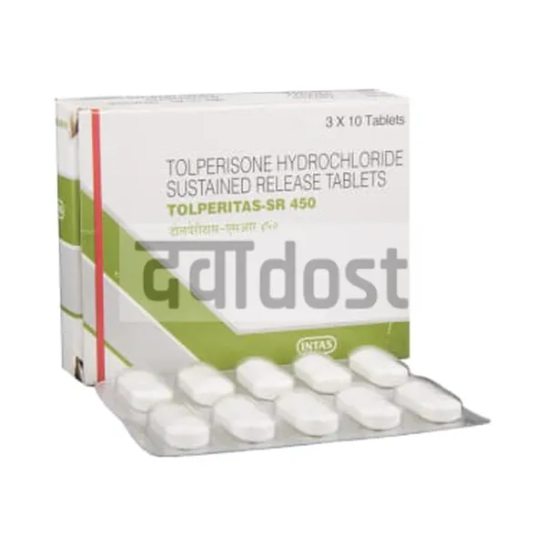 Tolperitas-SR 450 Tablet