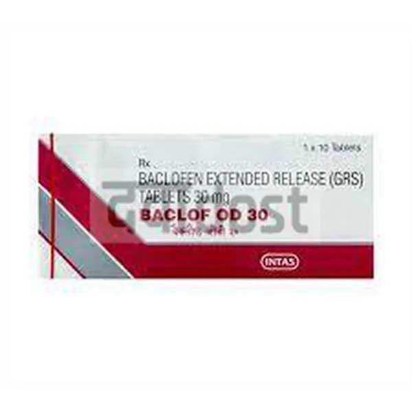 Baclof OD 30 Tablet ER