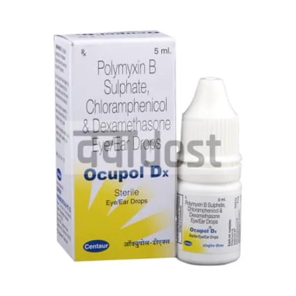 Ocupol DX 5ml Sterile Eye/Ear Drops 1s