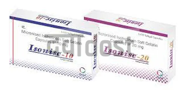 Isonise 20mg Capsule 10s