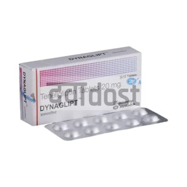 Dynaglipt 20mg Tablet 10s