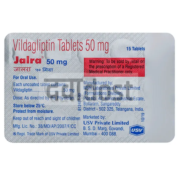 Jalra 50mg Tablet