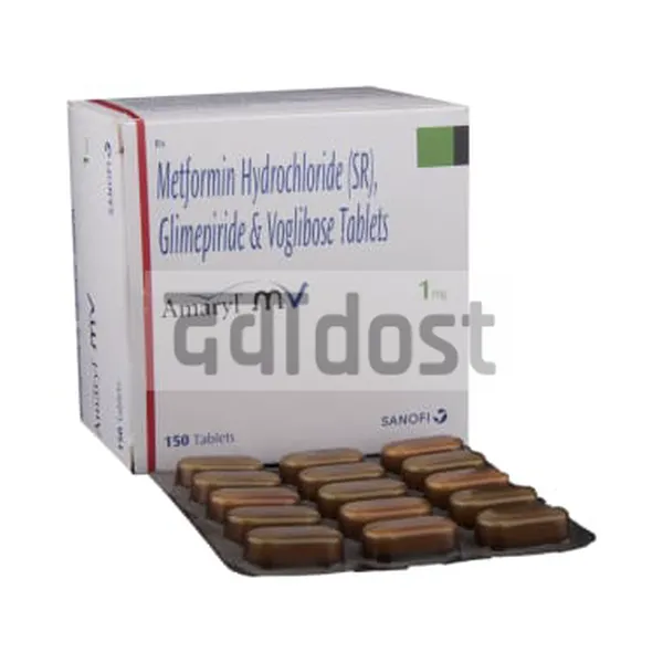 Amaryl MV 1mg Tablet SR