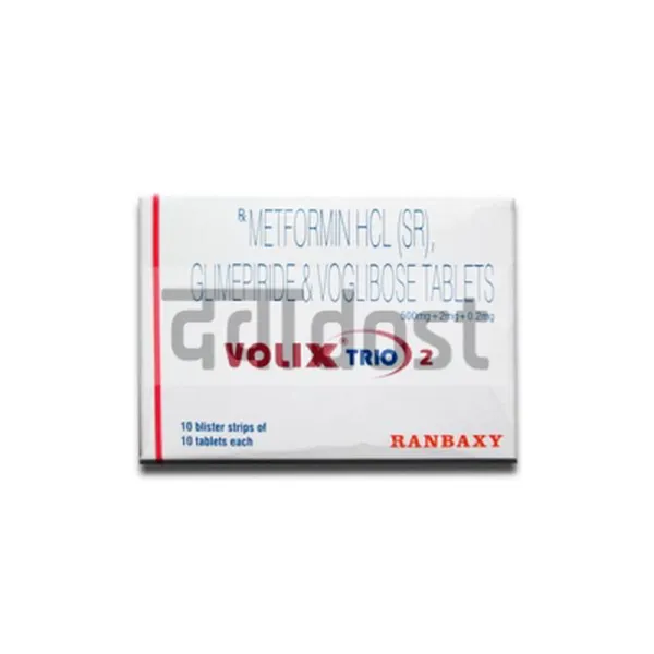 Volix Trio 2mg/500mg/0.2mg Tablet ER