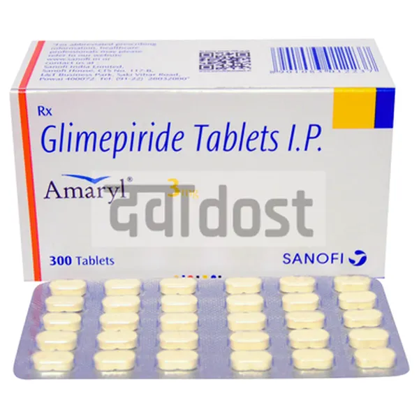 Amaryl 3mg Tablet