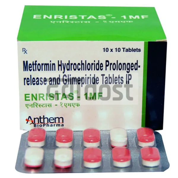 Enristas 1 MF Tablet SR 10s