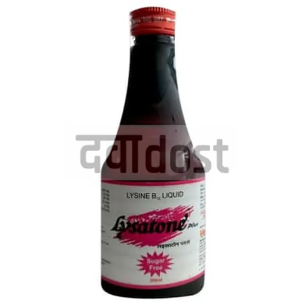 Lysatone Plus Syrup Sugar Free