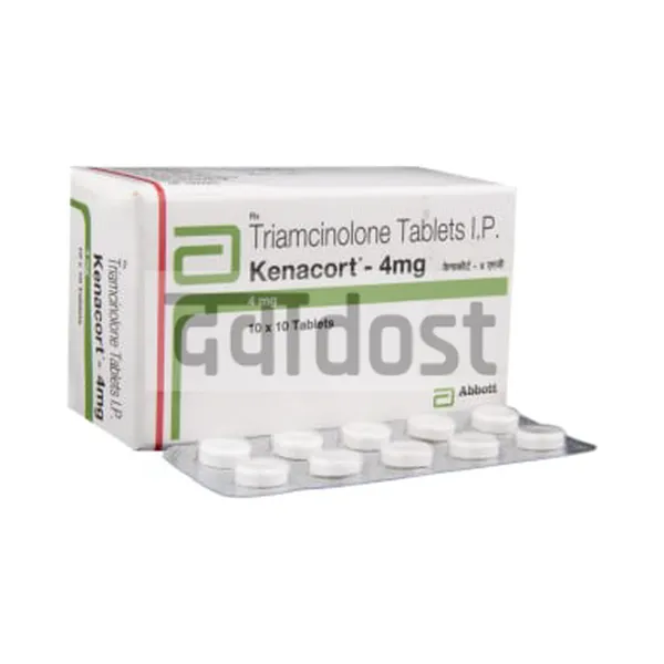 Kenacort 4mg Tablet 10s