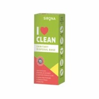 Sirona Sanitary And Diapers Disposal Bag - 15 Bags