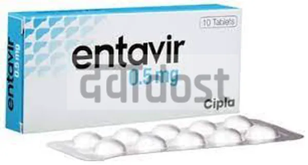 Entavir 0.5mg Tablet 10s