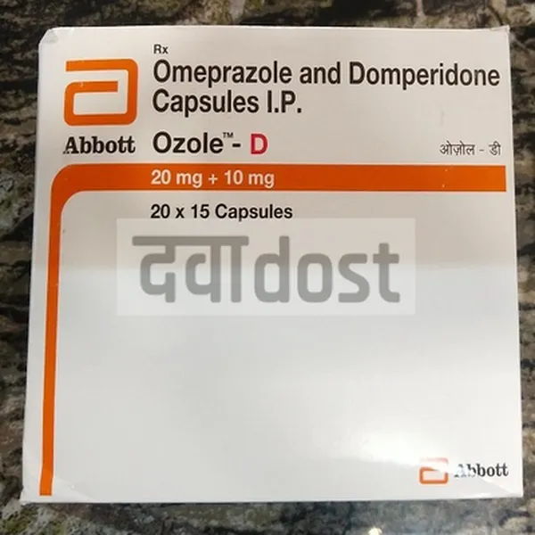 Ozole D 10mg/20mg Capsule sr
