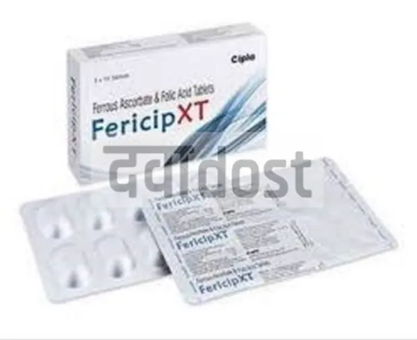 Fericip XT 100mg/1.5mg Tablet