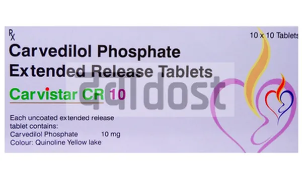 Carvistar-CR 10mg Tablet 10s
