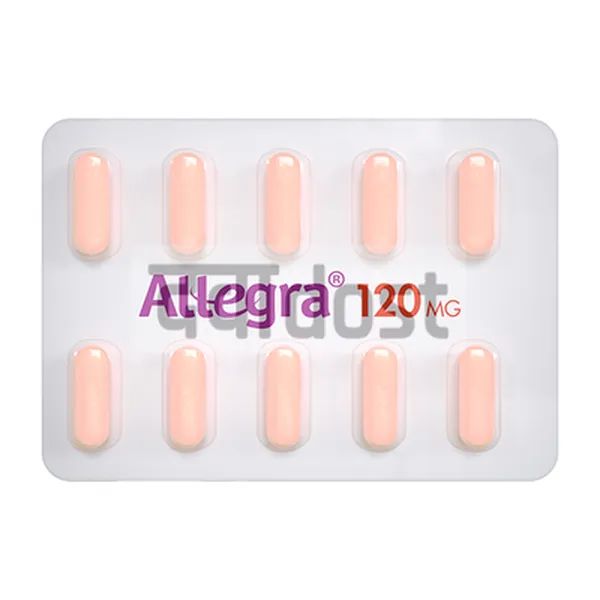 Allegra 120mg Tablet 10s