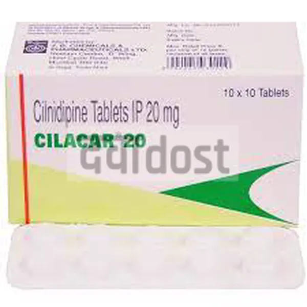 Cilacar 20mg Tablet